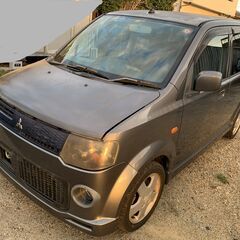  三菱H20年ekスポーツR,車検R8/11月 33,200kmTV、ナビ、オーディオ,アルミホイール,の画像