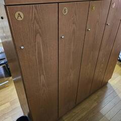 業務用　靴箱　下足入れ　木製