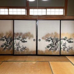 引き取り限定　12/15まで　襖