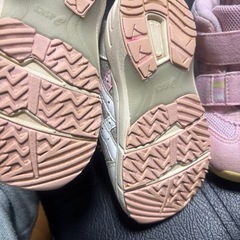 asics ハイカット　ベビーシューズの画像