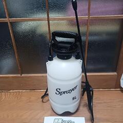 加圧式スプレータンク 5L　ガーデニング　洗車　農作物等