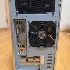 【中古】自作PC Windows10 Intel Core i7 4770K メモリ16GB  3画面同時表示グラボ搭載の画像