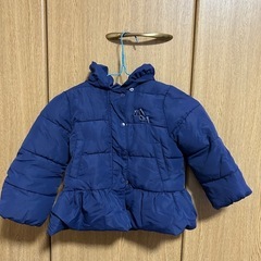 SIMPLE FREE ダウンコート 100cm ネイビー