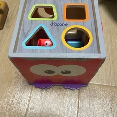 絵あわせ　おもちゃ　積み木