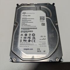 【引取限定】HDD 2TB SEAGATE【北海道札幌市】
