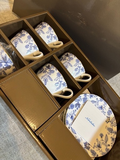 【新品】NORITAKEカップ＆ソーサー5客セット