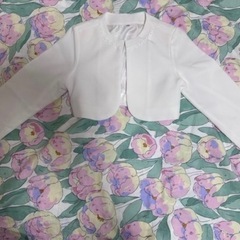 入学式発表会フォーマル女の子 130美品の画像