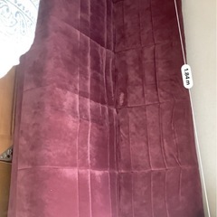 古いソファベッドの画像