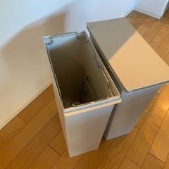 無印ゴミ箱2個セットの画像