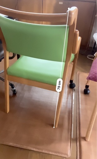 介護用椅子2脚
