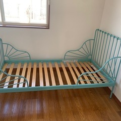 IKEA  イケア　伸長式ベッド　MINNEN 子供用　キッズベッド　の画像