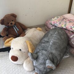 ぬいぐるみ（４つ）の画像