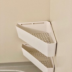【お話中】山崎実業（tower） お風呂収納 おもちゃ マグネット　２つセットの画像