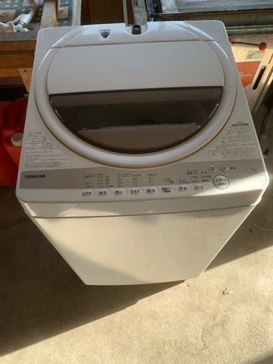 TOSHIBA洗濯機　7kg\n
