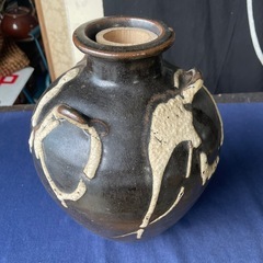 飾り壺　花立の画像