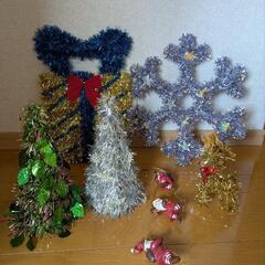 クリスマス用　装飾品6点