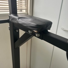 トレーニング 筋トレ ぶら下がり健康機 ストレッチ 物干し ブラック 腹筋 腕立て 腿上げ　黒の画像