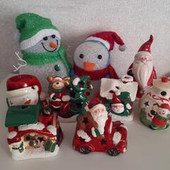 クリスマス用　置物9点