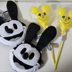 [新品未使用]ディズニーポーチ&風船セット2個