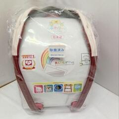 ①未使用フワリ ランドセルCOLORDP赤　カーマイン×パールピンク