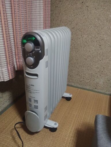 山善 オイルヒーター
