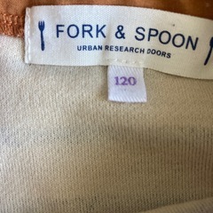 FORK&SPOON 長袖カットソー  120 ボーダー URBANRESEARCH DOORSの画像