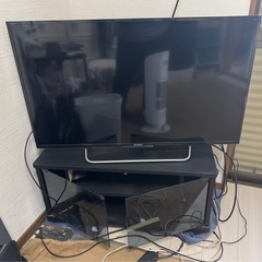 SONY 40v型テレビ+テレビ台