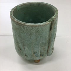 花器　剣山付き 径15cm 高さ20cm