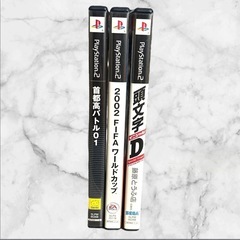 プレイステーション2❤ソフト　3点セット　PS2　ゲームソフトの画像