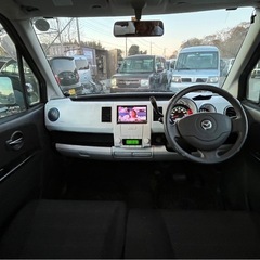 【支払総額11.8万円】激安車検2年付き軽自動車！AZカスタムスタイル（スティングレー）8万キロ機関良好 フルセグTV の画像