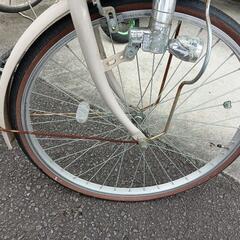 （取引中）24インチ自転車（女児）の画像