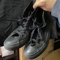 Converse All Star ブラック ハイカットスニーカ...