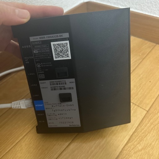 buffalo WiFiルーター
