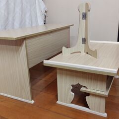 世田谷区近辺配送可能　美品　経机　枕机　2段式白木経机（新案経机）　写真立て付き　葬儀用品の画像