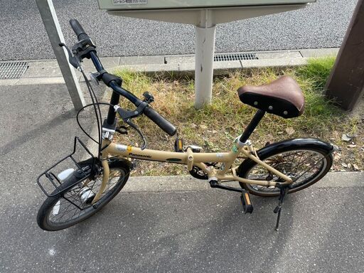 自転車　No.1572　折りたたみ　パナソニック　20インチ　6段切替　【リサイクルショップどりーむ荒田店】