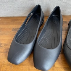 中古美品　Crocs レディース サンダル　サイズ7の画像