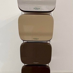 ゴミ箱 縦型　分別 スタンドダストボックス 19L×4段 ブラウン系