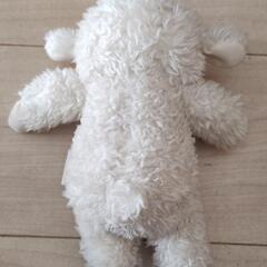 羊のぬいぐるみの画像