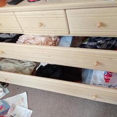 三段　引き出し5個　大容量収納タンスの画像