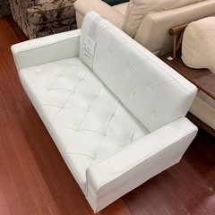 【軽トラ無料貸し出し】【合皮】【2人掛けソファ】【トレファク所沢店】 タイトルは↑をコピペ　したら消すの画像