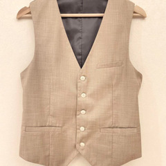 THE URBAN BLANCHE ベージュ タキシード Mサイズアーバンブランシュの画像