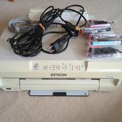 EPSONプリンターEP-306 インクカートリッジ付き