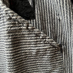 取り引き終了しましたm(_ _)m  　デニム風冬用割烹着の画像