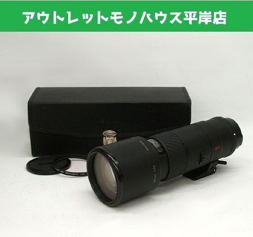 動作未確認 カメラレンズ SIGMA シグマ AF TELE 500mm F7.2 APO　キャノンマウント ケース付 望遠レンズ レトロ ☆ PayPay(ペイペイ)決済可能 ☆ 札幌市 豊平区 平岸 平岸店