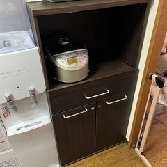 ニトリ食器棚  炊飯器  電子レンジ置き(棚のみ)