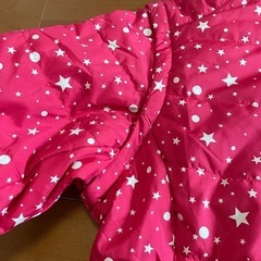 美品　kappa カッパ  ゴルフ　星柄　ダウン　2way ベスト  サイズMの画像
