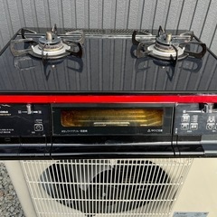 パロマ　ガスコンロ　両面焼き　プロパンガス