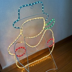 【お取引中】イルミネーション　雪だるまライトの画像