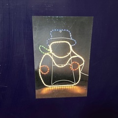 【お取引中】イルミネーション　雪だるまライトの画像