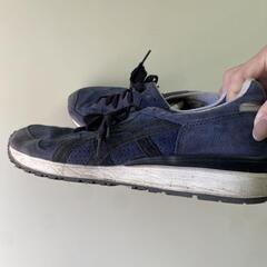 Onitsuka Tiger ネイビー スニーカーの画像